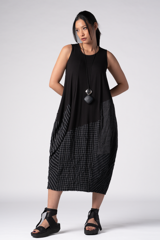 ALEMBIKA Emily Dress in Mix Print