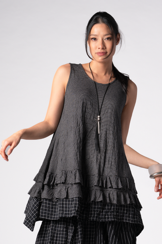 ALEMBIKA N/S Furiru Tunic in Mix Print