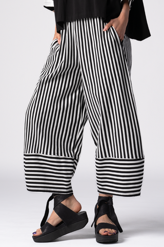ALEMBIKA Mistissini Pant in BW Stripe