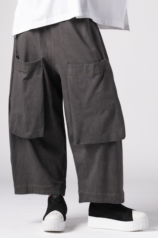 ALEMBIKA Beton Pant in Stonewash Jersey