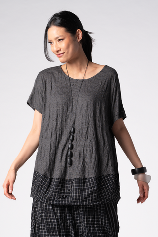 ALEMBIKA Tula Top in Mix Print