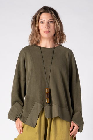 ALEMBIKA Miro Top in Olive