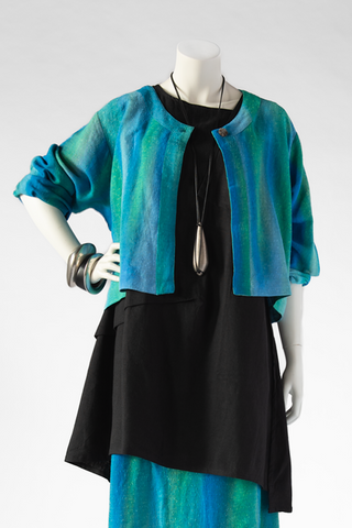 Crop Jacket in Antigua Papyrus