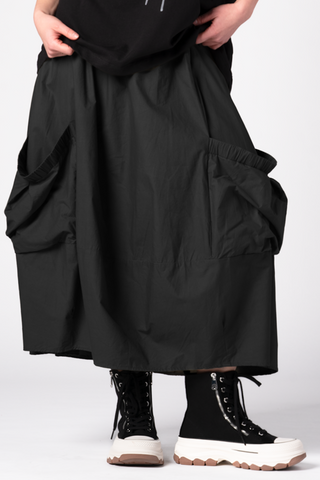 Naomi Skirt in Black Carnaby