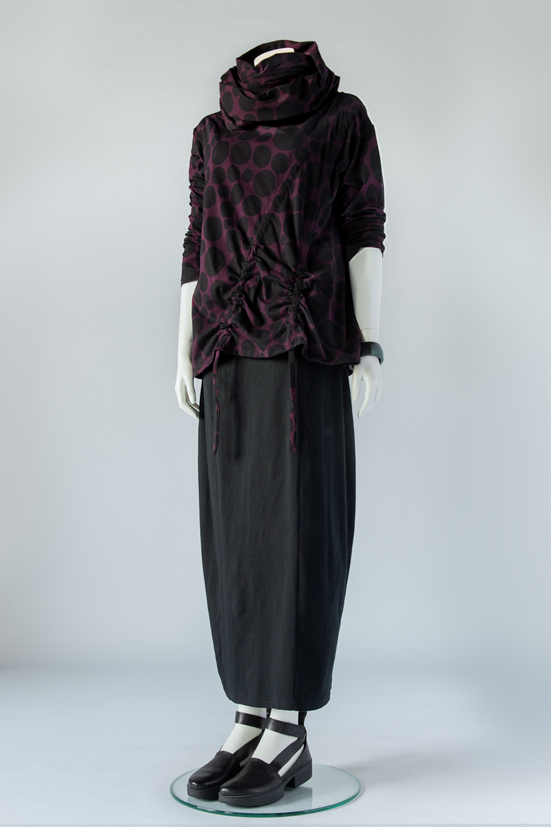 Shown w/ 6 Seam Skirt and Scarf
