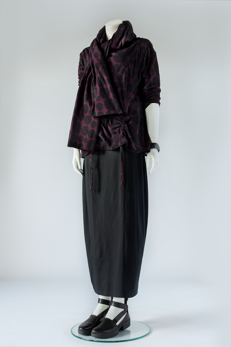 Shown w/ 6 Seam Skirt and Scarf