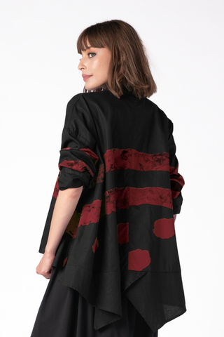 Balboa Shirt in Bordo Rollo Carnaby