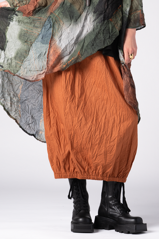 Tunnel Skirt in Caramel Carnaby