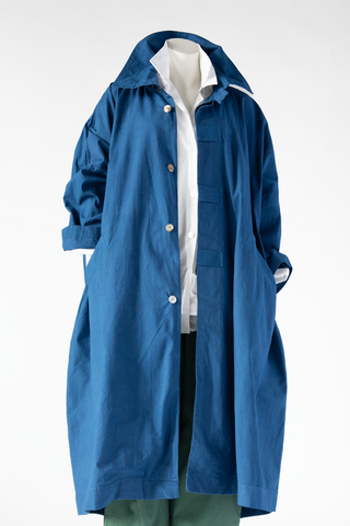 Meridian Coat in Blue Trench