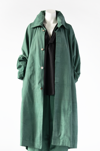 Meridian Coat in Green Trench