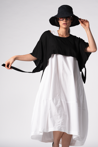 Napier Top in Black Delphi