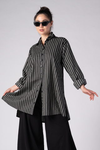 Dublin Shirt in Duet Stripe Carnaby