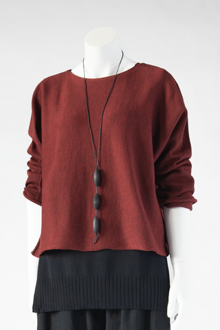 EC Bridget Sweater in EC Red Terra