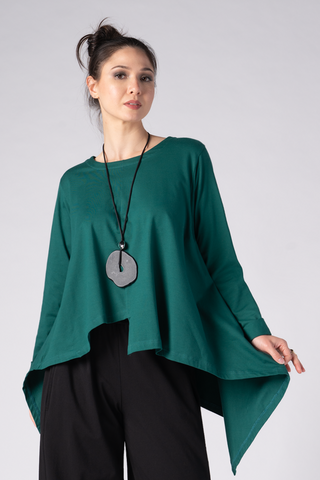 Nigella Top in Emerald Tokyo