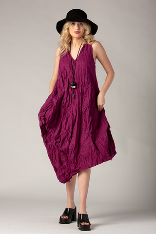 Tessa Dress in Fuxia Carnaby