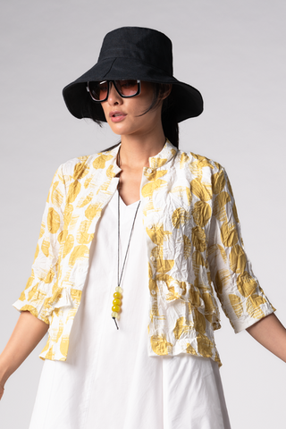 GERSHON Rey Jacket in Yellow Suno