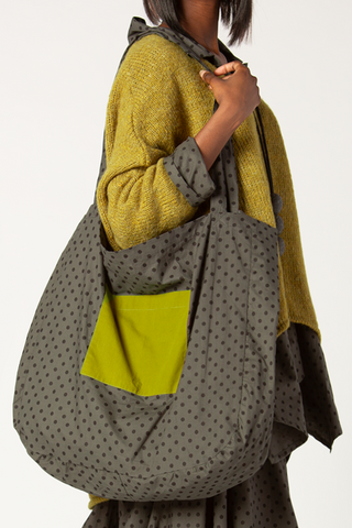 Luigi Bag in Grey Dots Carnaby