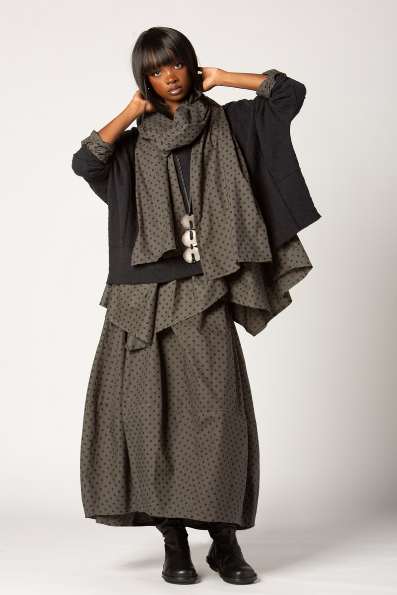 Shown w/ Grizas Teatro Top, Carnaby Scarf and Kyoto Skirt