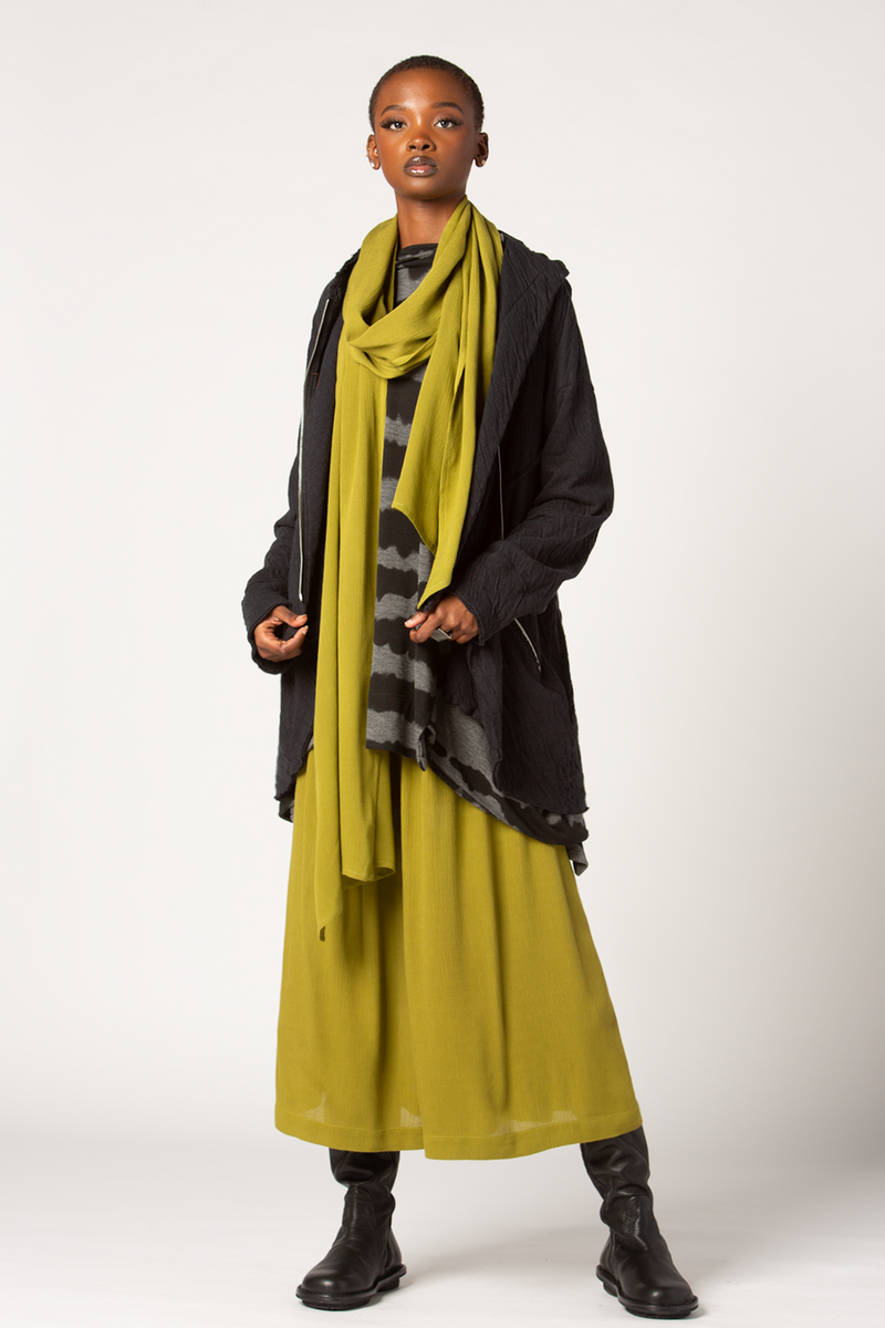 Shown w/ Alembika Mochi Top, Wide Pant and Crinkle Scarf