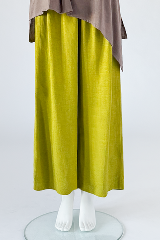Palazzo Pant in Lime Papyrus