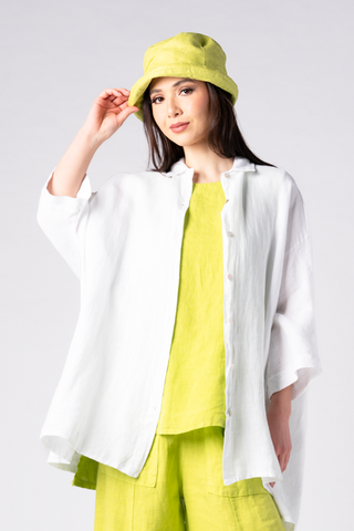 MARIE LA LUNE Elise Shirt in White