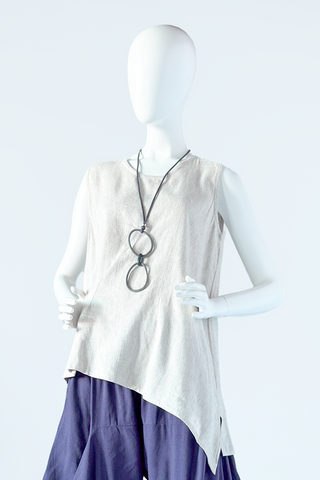 Kura Top in Natural Papyrus