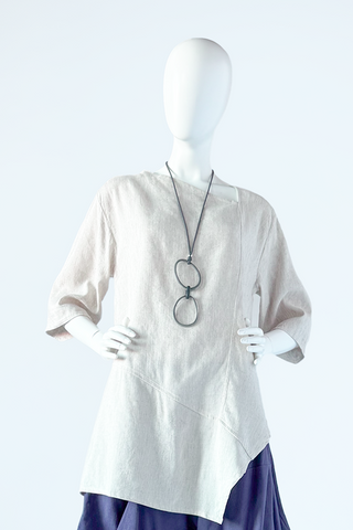 Nagano Tunic in Natural Paprus