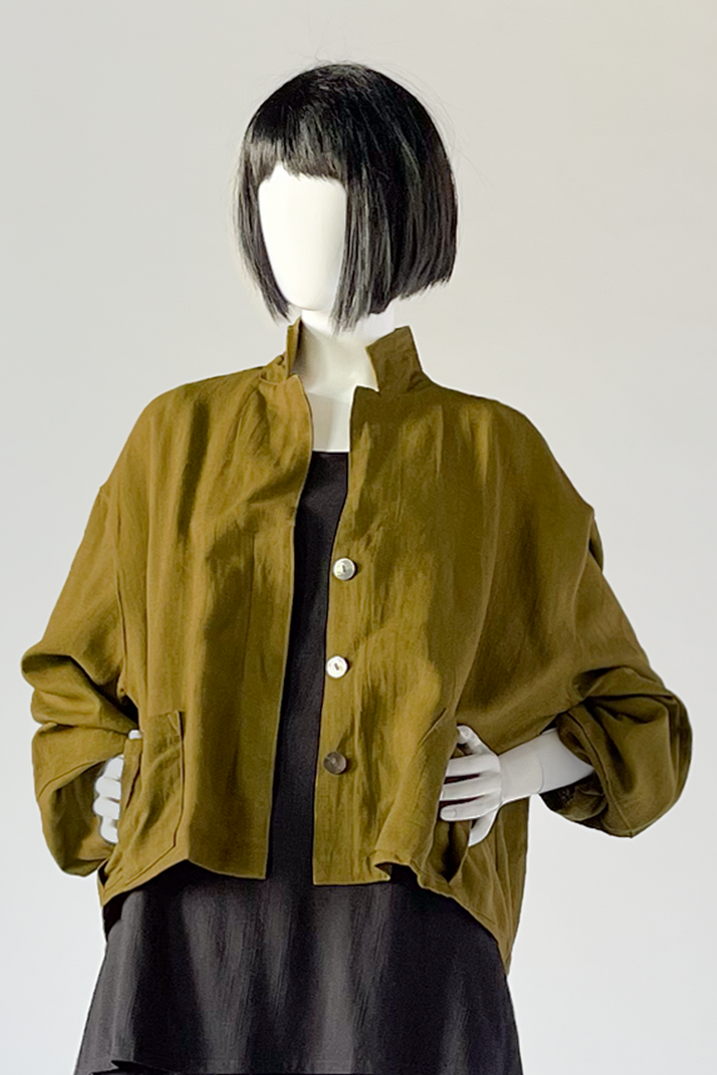 Favourite Jacket in Olive Roma