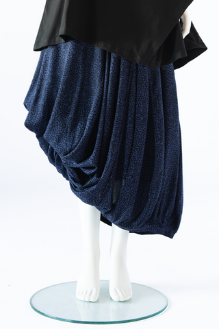 Fab Skirt in Cassis Decimal Crinkle