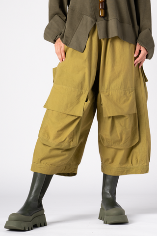 Cool Pant in Chartreuse B Canvas