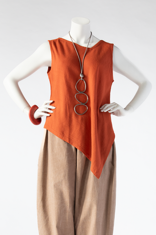 Tina Top in Papaya Papyrus