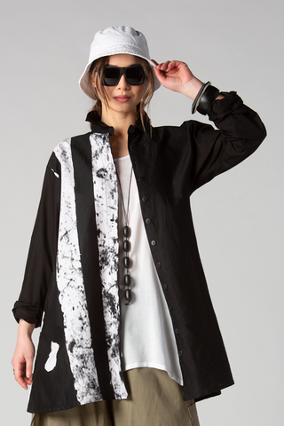 Dublin Shirt in B&W Rollo Carnaby