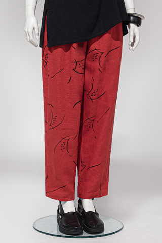 Everyday Pant in Flamme Silica Print