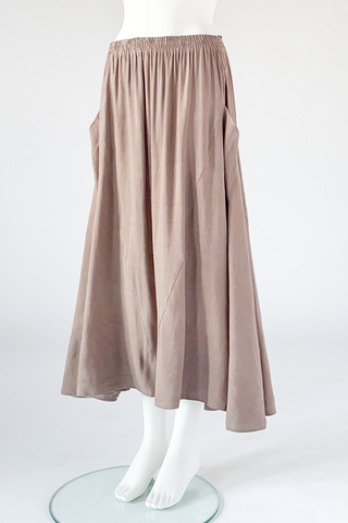 London Skirt in Slate Papyrus