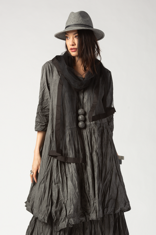 Brasilia Dress in Grey Stonewash Carnaby