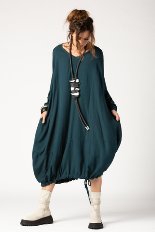 Carmel Dress in Teal Boston