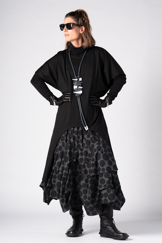 Shown w/ Turtle Neck and Manifold Skirt