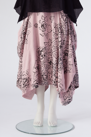 Odyssey Skirt in Pink Verdi Papyrus