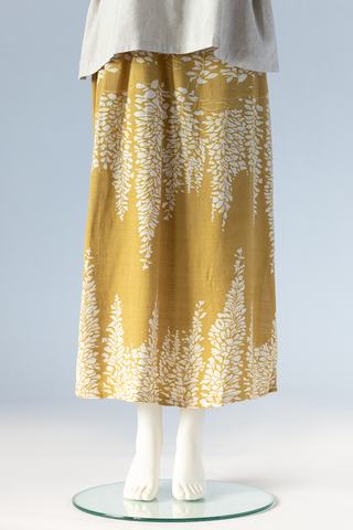 Side Split Skirt in Wisteria Papyrus