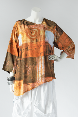 3/4 Peking Top in YBR Boston