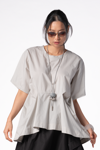 Wanaka Top in Light Grey Carnaby
