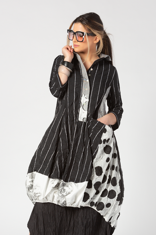 ALEMBIKA Lara Dress in Mixed Print