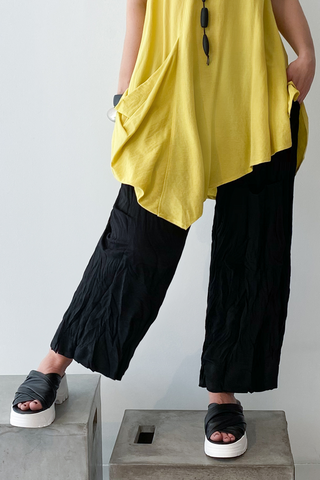 ALEMBIKA Tasca Pant in Black Jersey