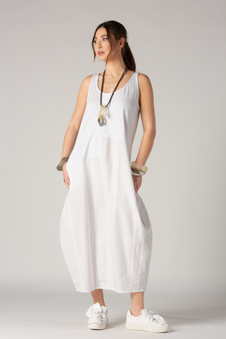 ALEMBIKA Cali Dress in White