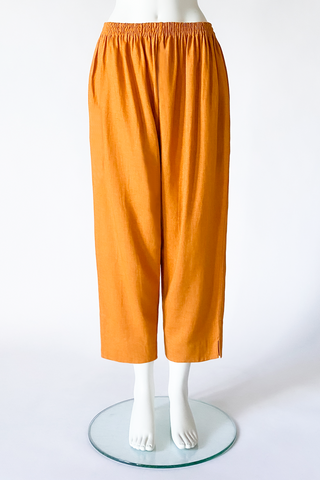 Crop Pant in Apricot Roma
