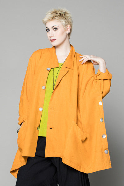 Ginza Jacket in Apricot Roma