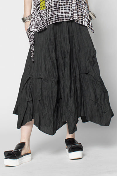 Manifold Skirt in Black Carnaby