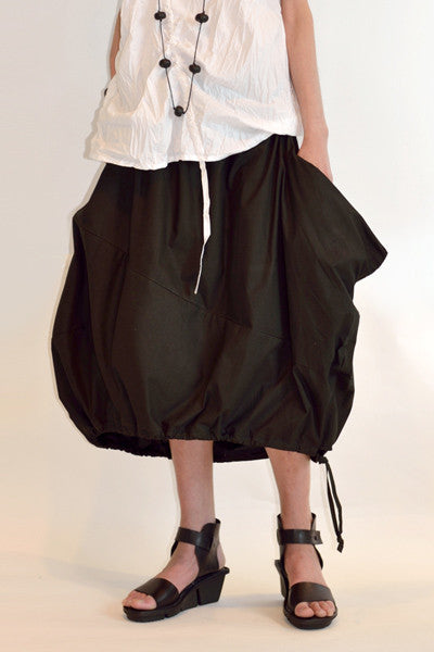 Facade Skirt in Black Carnaby