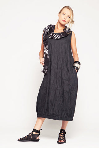 Verbena Dress in Graphite Carnaby