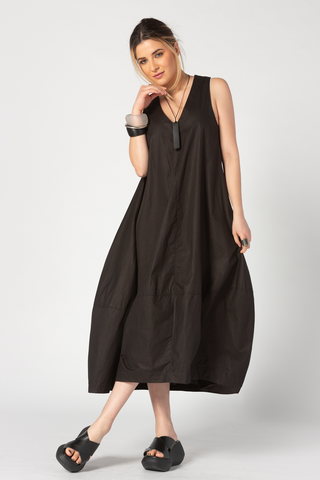 Kyoto Dress in Black Carnaby